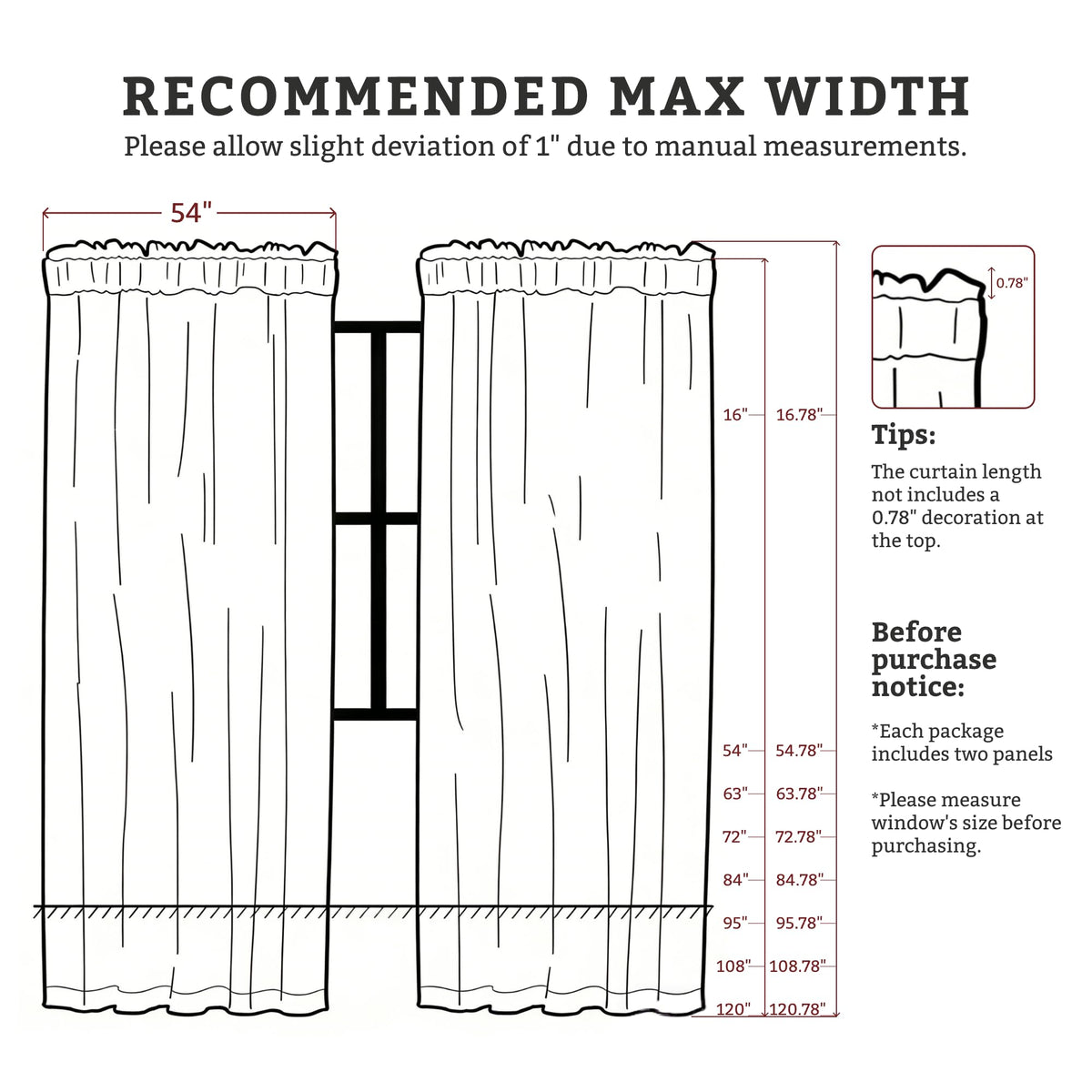 VISIONTEX 2 Panels Sheer Curtains 84 Inches Long, Cream Beige Floral Leaf Embroidered Semi Sheer Voile Curtains, Rod Pocket Light Filtering Window Drapes for Bedroom Living Room 54W x 84L