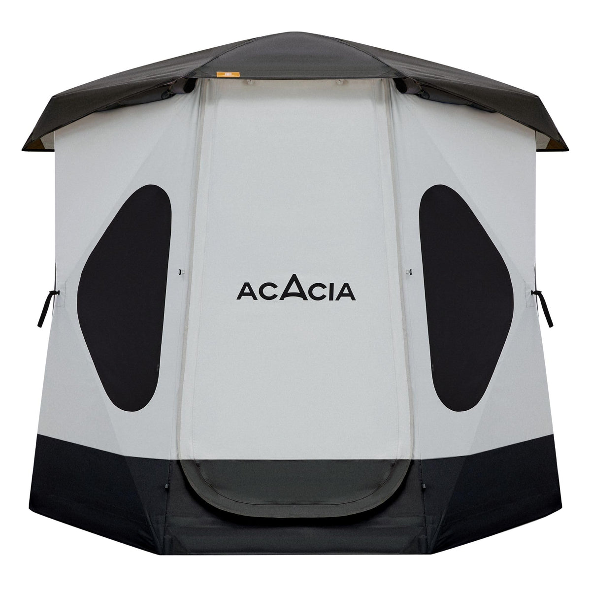 ACACIA Space Tent, 2 to 3 Person Pop Up Camping Tent with 8 Windows and Footprint, Waterproof Windproof Easy Setup Hub Tent for Family Camping, Hiking and Glamping, Moonstone