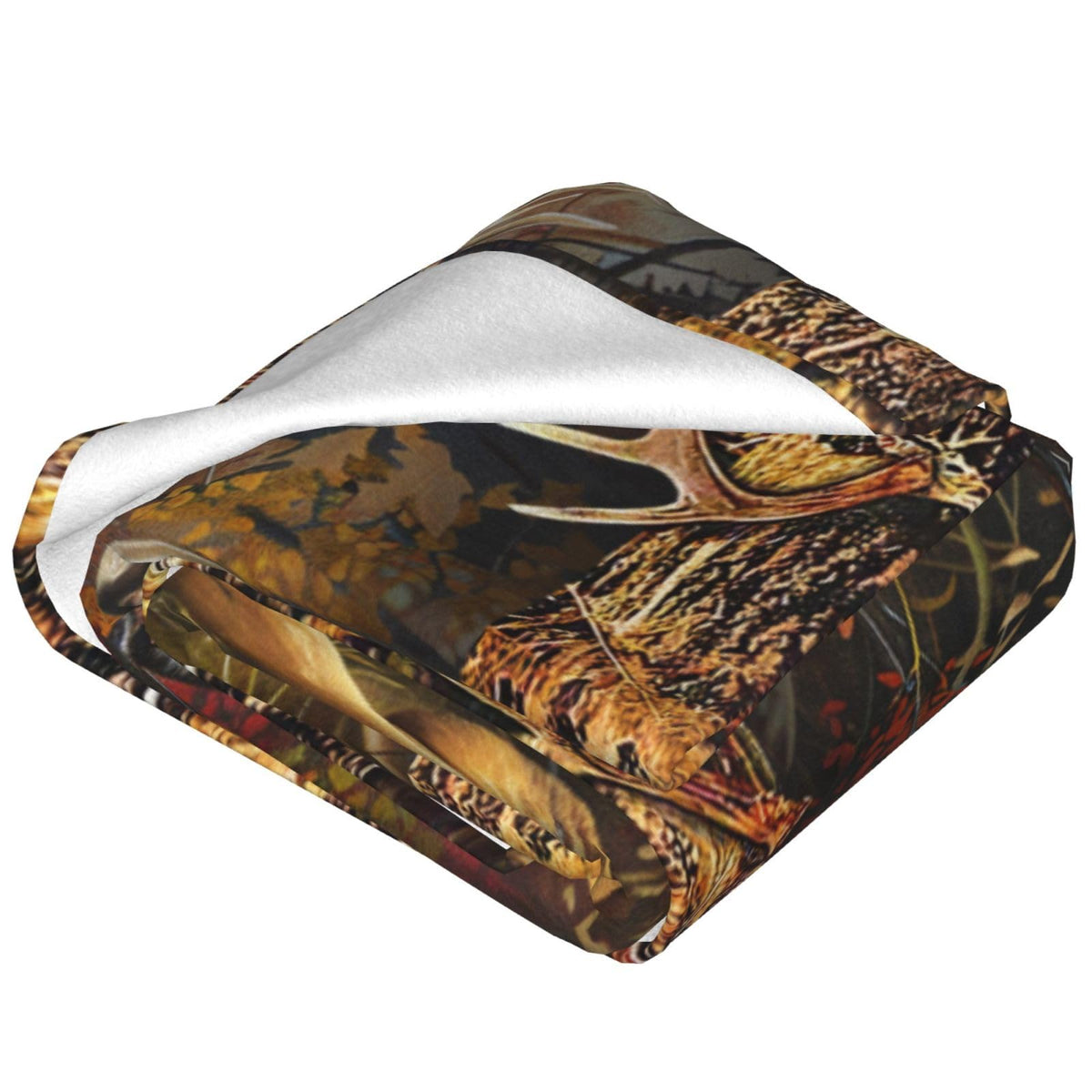 Deer Blanket Country elk Decor Throw Blanket Gifts for Girls Boys Deer Lover Winter Couch Bedding Super Warm Soft Plush Lightweight Fleece Flannel Bed Blanket for Kids Adults Men Women 50"X40"