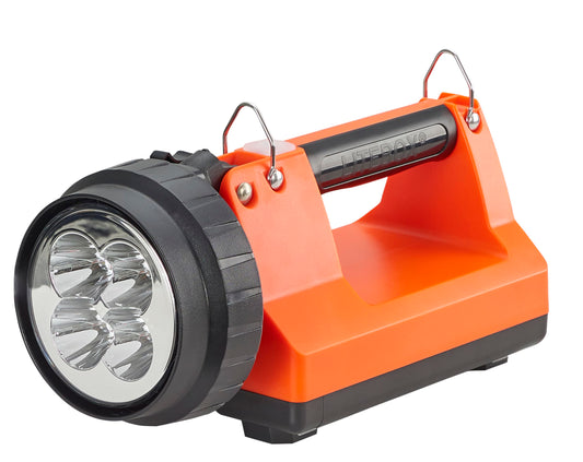 Streamlight 45856 E-Spot LiteBox 1500-Lumen 110000-Candela Rechargeable Spot Beam Lantern with Heavy Duty Shoulder Strap, Without Charger, Orange