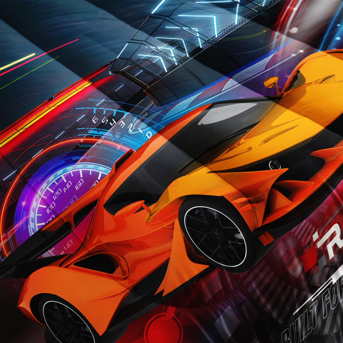 Nttopship Racing Cars Comforter Sets Twin Size,Bedding Sets for Kids,Sports Car Theme Comforter Sets All Season 1 Comforter and 2 Pillowcases