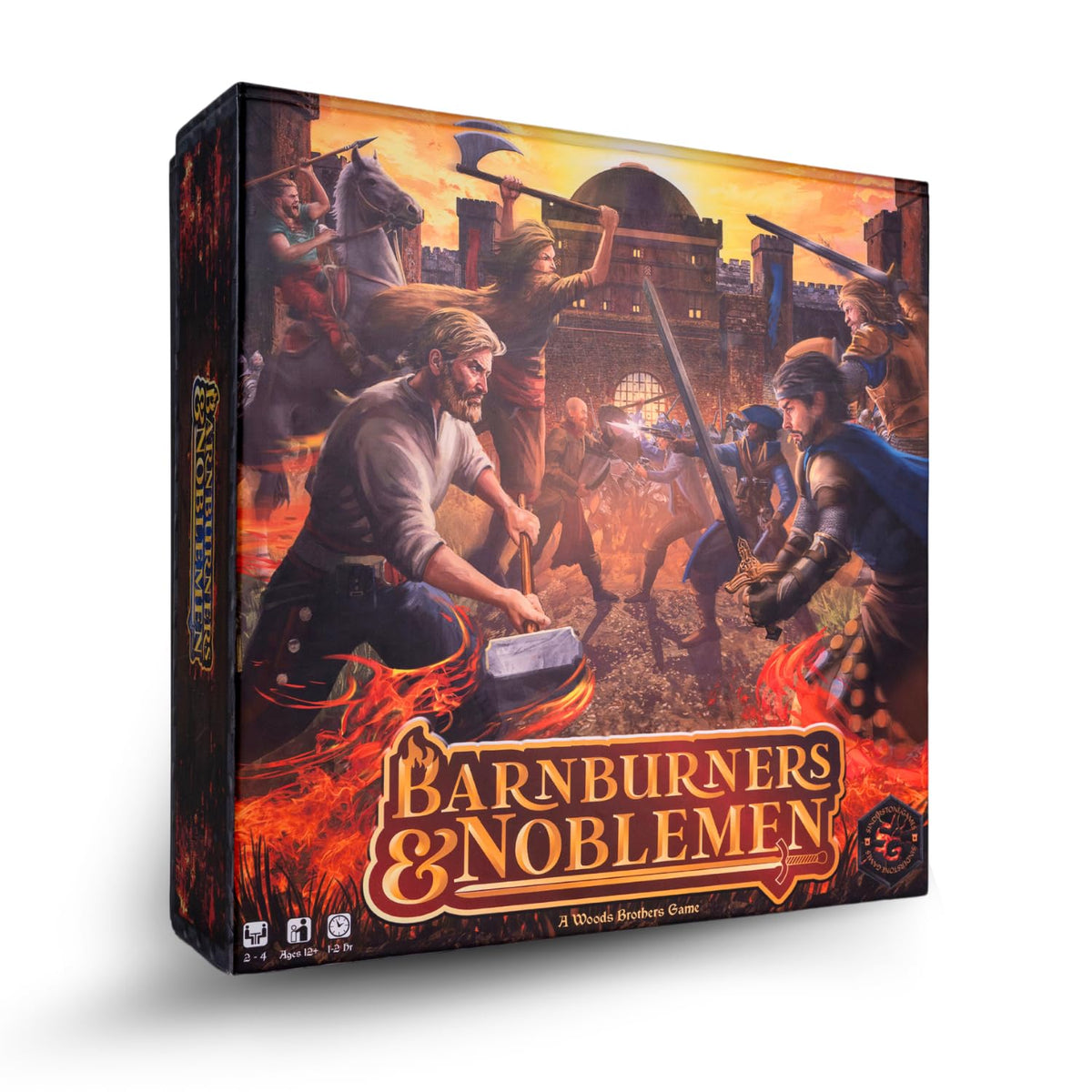 Barnburners and Noblemen: Master Set – Fantasy Tabletop Wargame, Competitive Strategy Game for 2–4 Players, Ages 12+