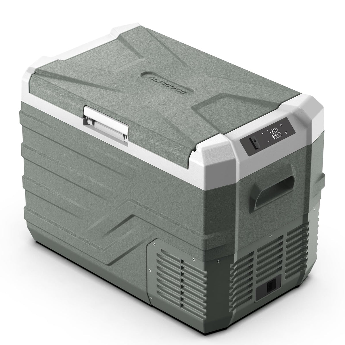 Alpicool Car Refrigerator 12 Volt Refrigerator 37QT. Freezer Electric Cooler, Portable Fridge for Car 12/24V DC 100~240V AC Portable Freezer for Camping RV Camper Truck -4℉-68℉