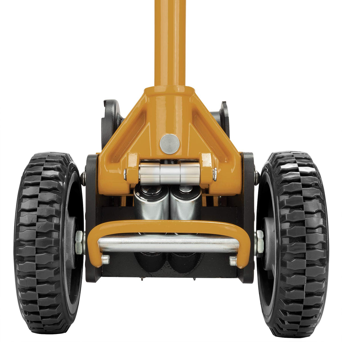 Cat 3 Ton Big Wheel Off Road Hybrid Jack, Vehicle Lift for Trucks & Pro-Lift Heavy Duty 6 Ton Jack Stands Pair - Double Locking Pins - Handle Lock and Mobility Pin