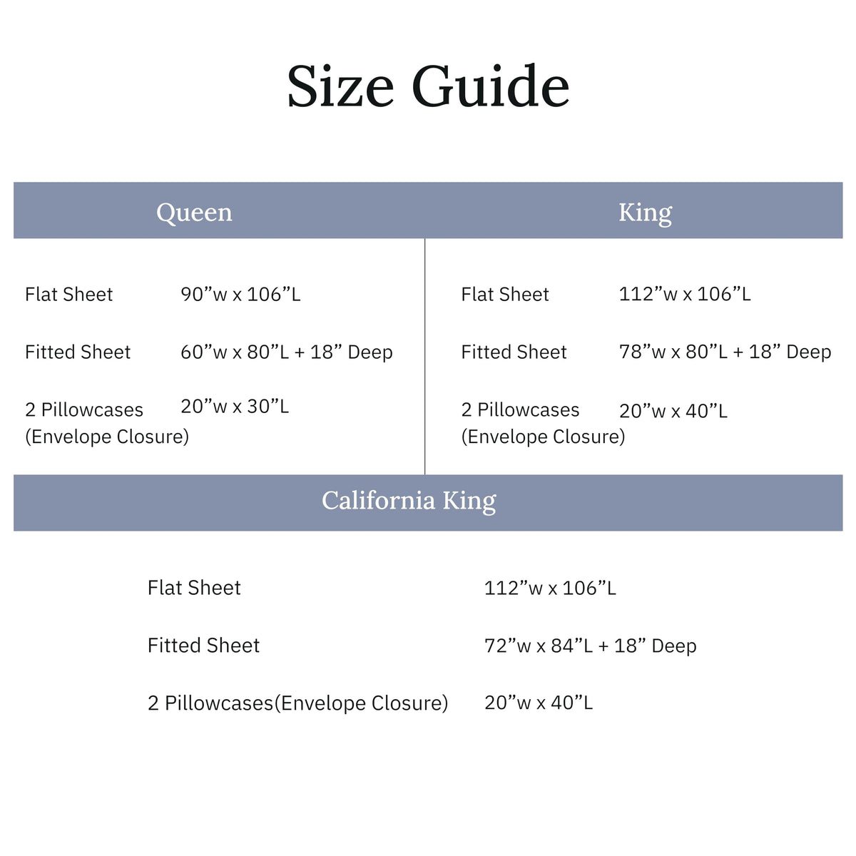 California Design Den Flannel King Size Sheets Set - Made in Portugal, 4-Piece 100% Cotton Flannel Sheets King Size, Thick, Velvet Soft, Triple-Brushed with Extra Deep Pockets - Heather Blue