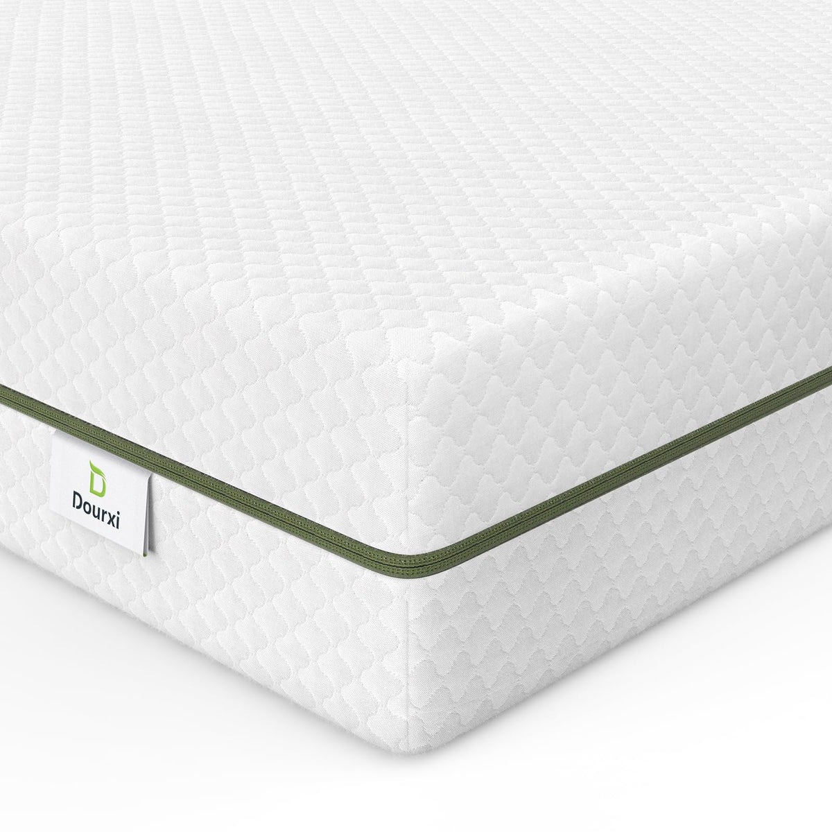 Dourxi Crib Mattress, Dual-Sided Comfort Baby and Toddler Mattress with Gel Memory Foam and Removable Cover, Fits Standard Size Cribs and Toddler Bed, 52x27.5x5.5 inches