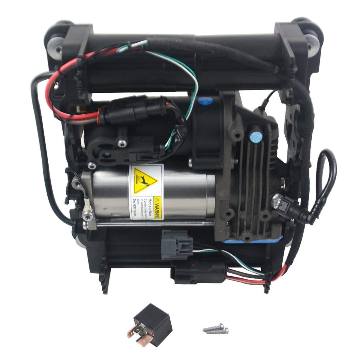 949-920 Air Suspension Compressor Pump with Bracket LR041777 Replacement for 2006-2012 Range Rover AMK Style L322 3.6 TDV8 RQG500100 P-2646