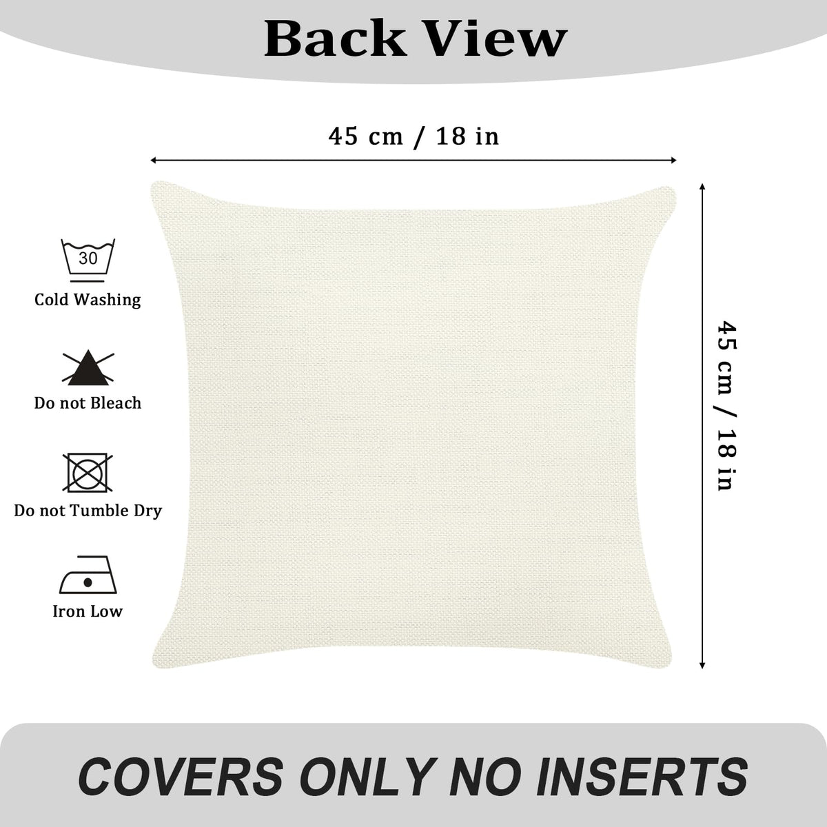NymphFable Boho Abstract Pillow Cover Set 18x18 Inch Set of 4, Linen Geometric Minimalist Pillow Cases Bohemain Cushion Case Cover for Couch Sofa Bed Living Room