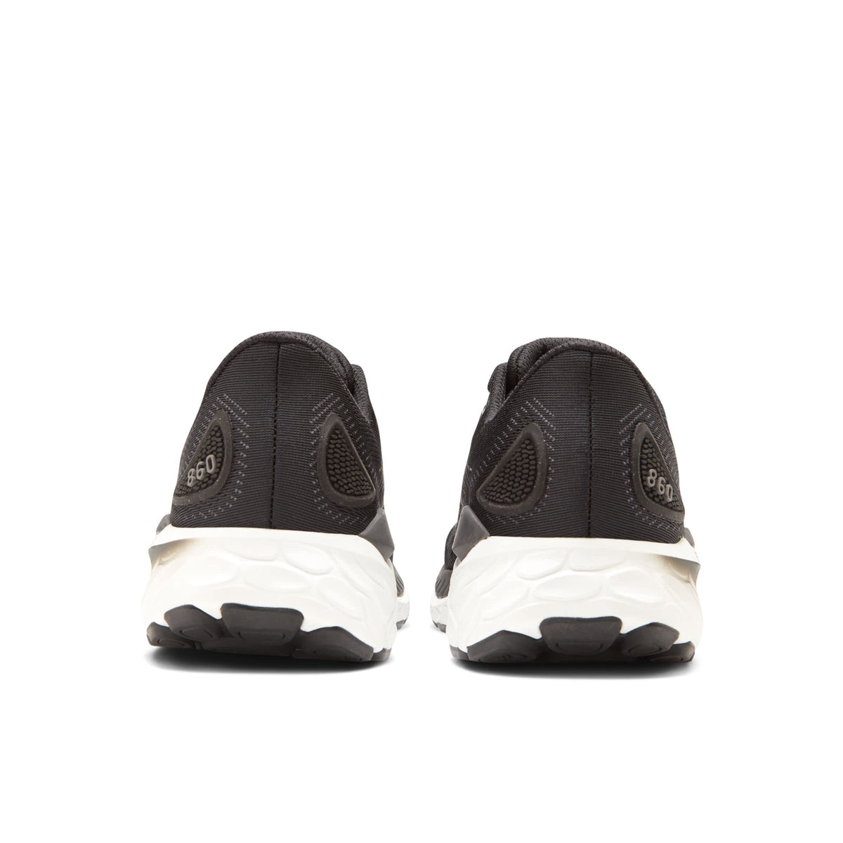 New Balance Men's Fresh Foam 860 V13 Running Shoe, Black/White, 9 Medium
