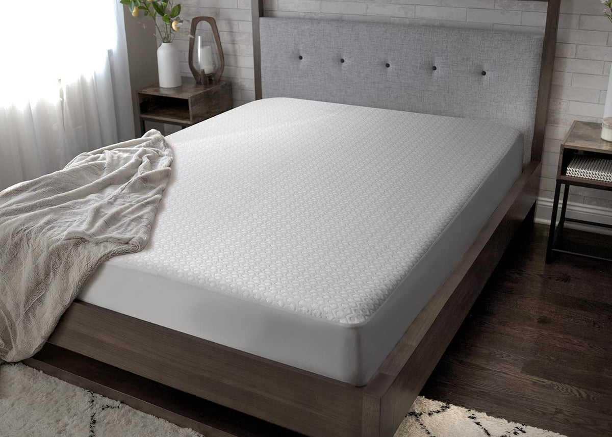 Bedgear Dri-Tec Waterproof Mattress Protector– Cooling Moisture-Wicking Mattress Cover | Breathable Noiseless Mattress Pad with Deep Pocket Fit up to 18" | Adjustable Base & Machine Washable - Queen