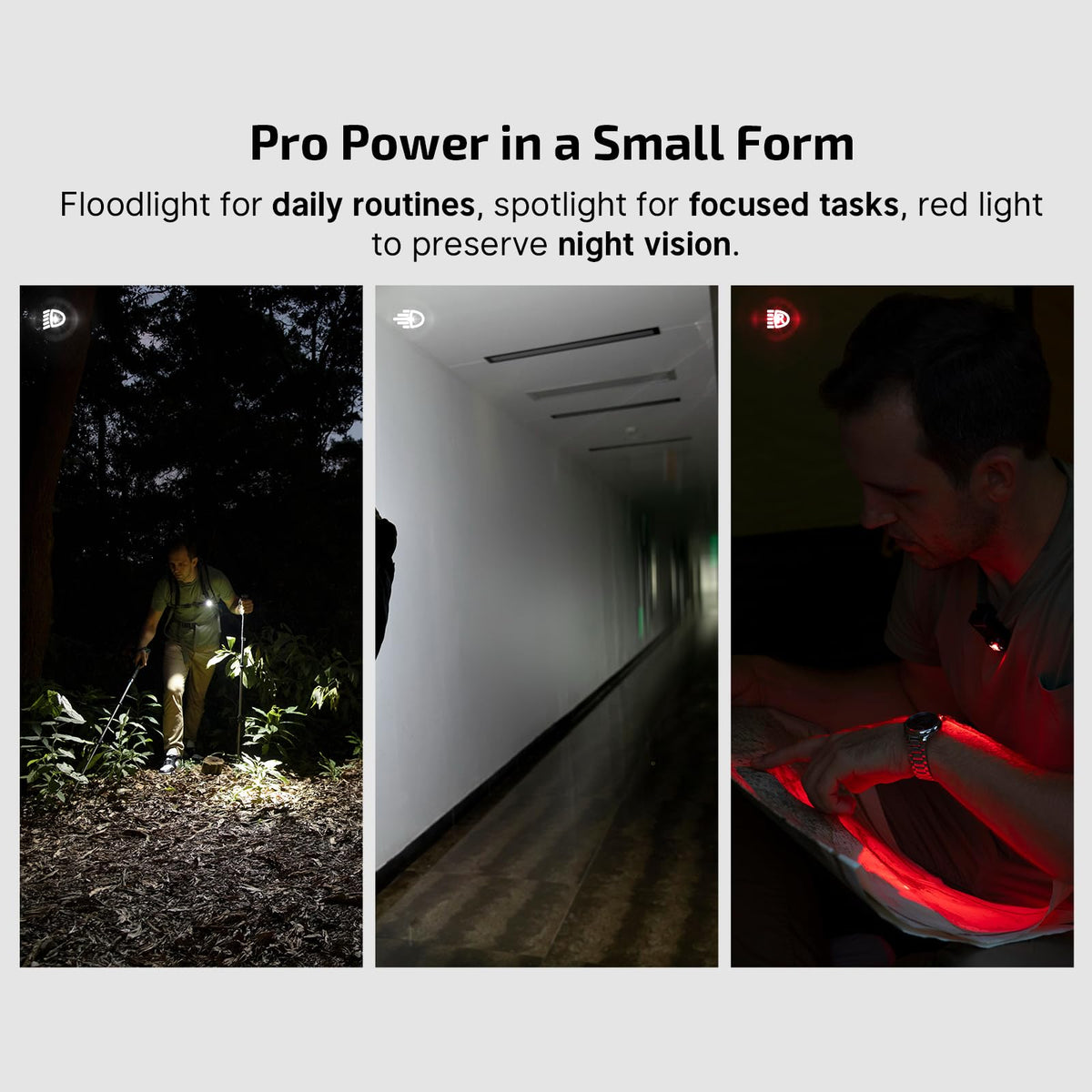 OLIGHT Prowess Rechargeable High Lumen Flashlights, 5,000lms Super Bright Flashlight with Holster Bundle with Oclip Pro EDC Flashlight Clip-on Light