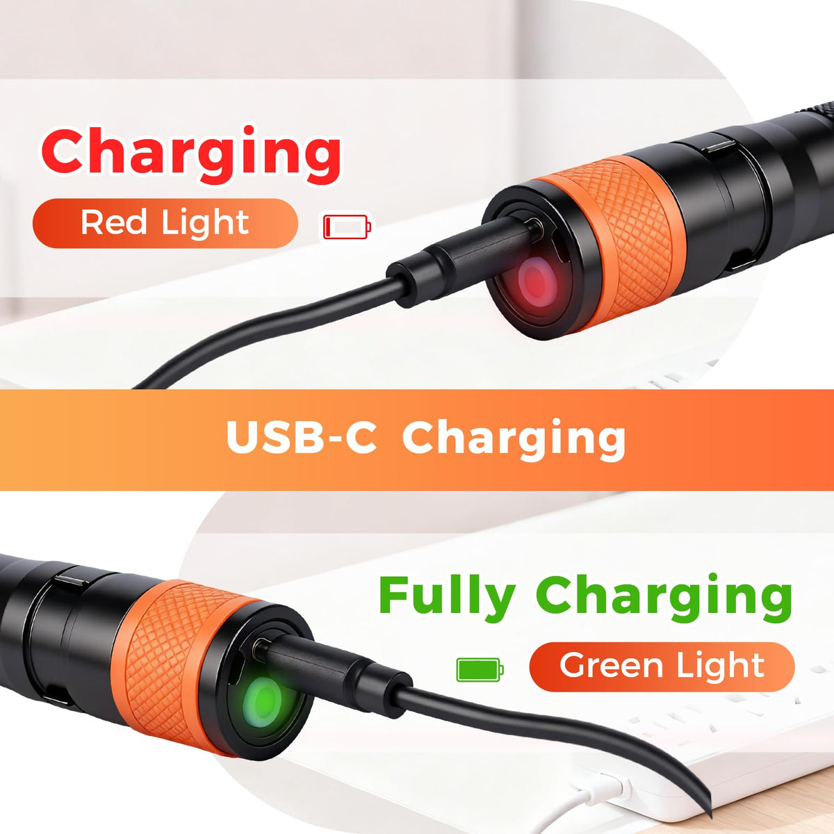 KunHe 180 Lumen LED Portable Rechargeable Pen Flashlight 20-Pack Waterproof Pocket Flash Light Single Mode Easy to Use with Clip Suitable for Inspection Camping and Daily Use