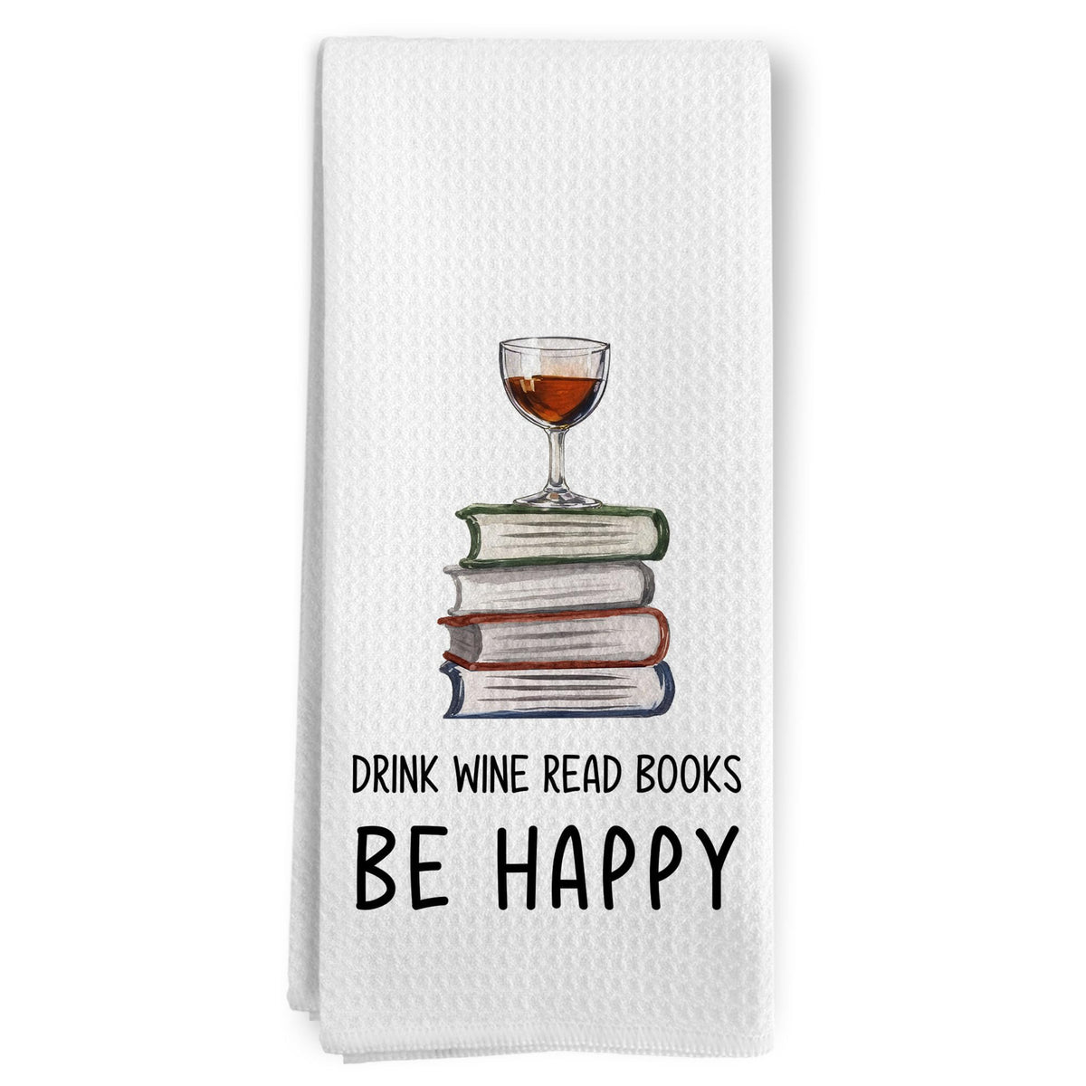 BitKAM Wine Lovers Kitchen Towels, Funny Wine Bar Decor Decorative Kitchen Towel, Hostess Gifts for Women, Wines Home Bar Cart Hand Dish Tea Towels for Bathroom Decor