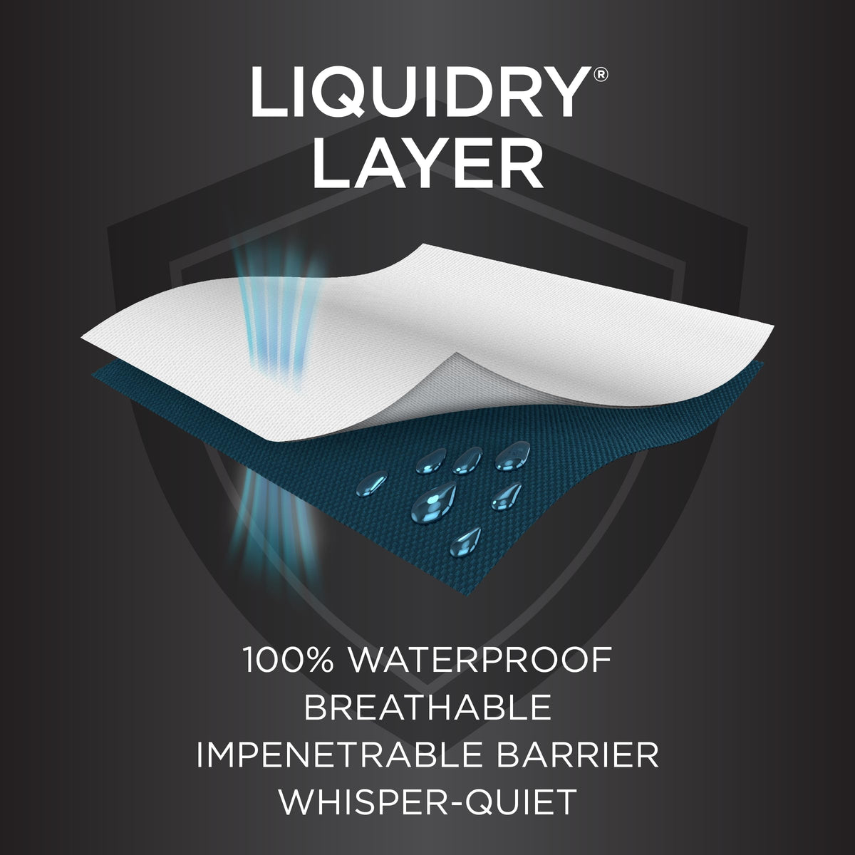 Protect-A-Bed Essential Mattress Pad Queen, 100% Waterproof, Dust Mite Barrier Mattress Pad, Breathable & Quiet, Antimicrobial, Fits 11"-18" Mattresses