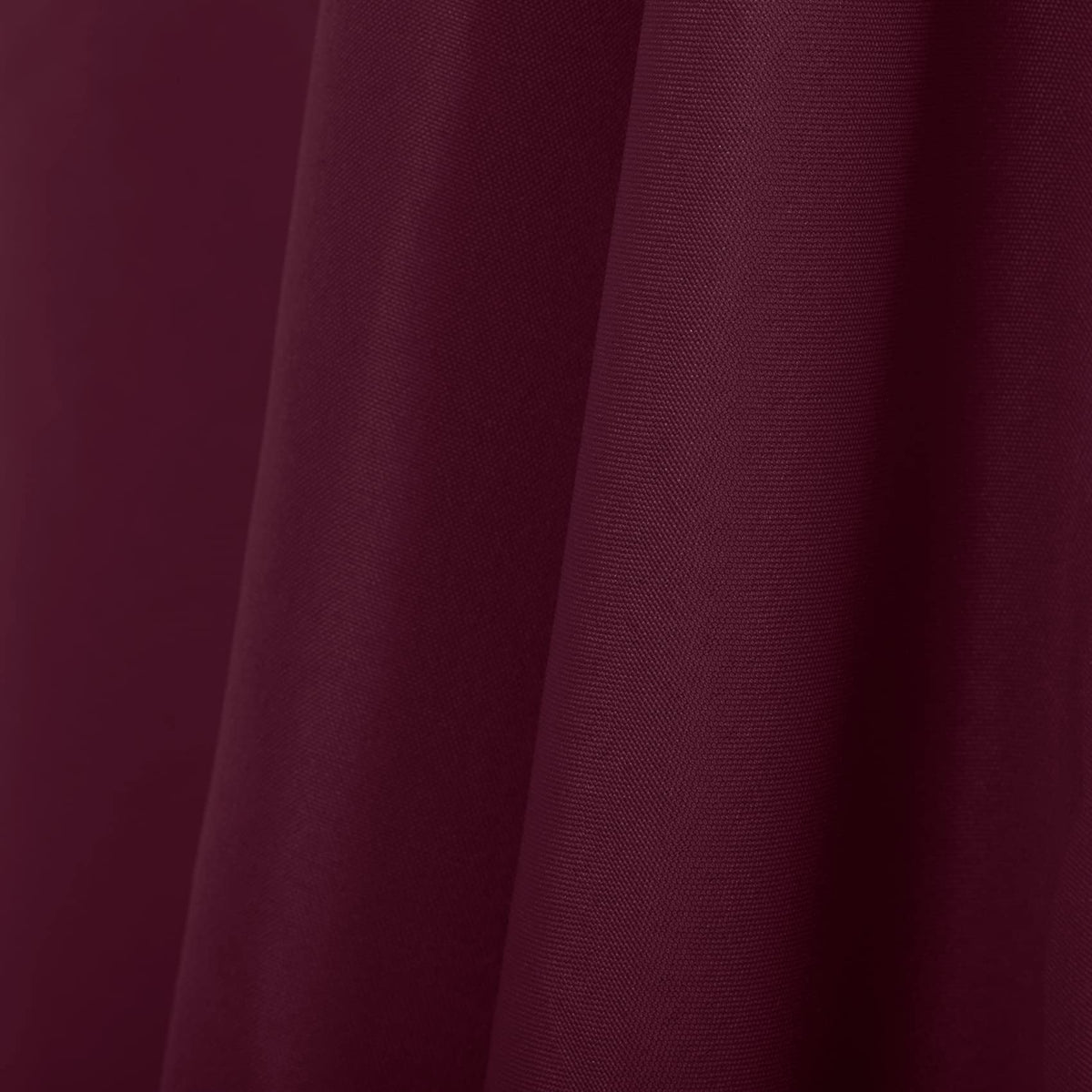 Ascoza 2pack 90x156 Inch Burgundy Rectangular Tablecloth 6 Feet Table Cloth in Polyester Fabric for Wedding/Banquet/Restaurant/Parties