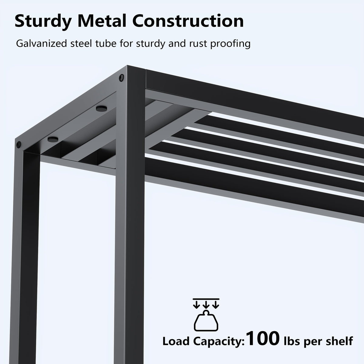 Hongsane Plant Stand Indoor Outdoor,3 Tier Ladder Metal Plant Stands Riser,Heavy Duty Wrought Iron Plant Shelves for Multi Large Pots,Black Tiered Flower Display Holder for Living Room,Patio,Balcony