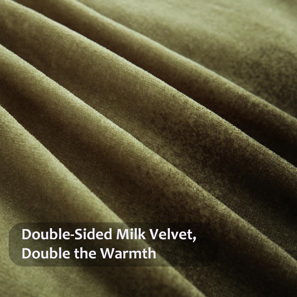 Bedbay Ombre Green Plush Fleece Comforter Set King Ultra Soft Velvety Bedding for Winter Thick Warm Cozy Gradient Quilt Set 3 Pcs All Season Fluffy Velvet King Bed Set with 2 Pillowcases