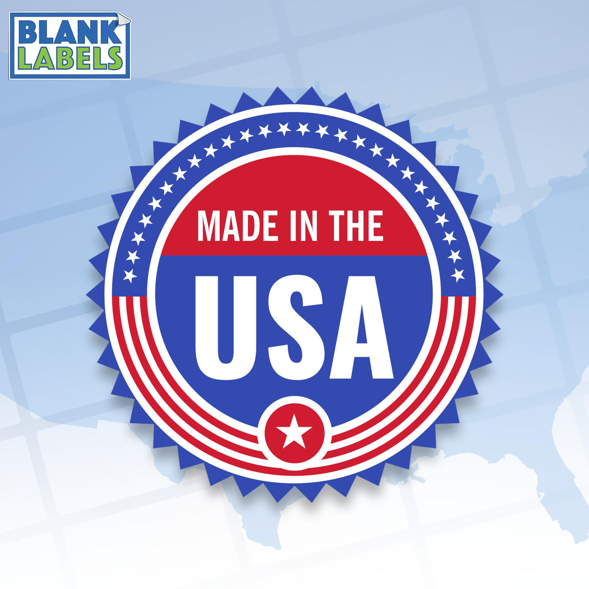 Blank Labels Shipping and Printer Labels 4" X 6.75" Thermal Transfer Label on 1" Cores with NO Perforations Between Labels | 250 Label Per Roll | Matte White 16 Rolls Total | 4,000 Label | Made in USA