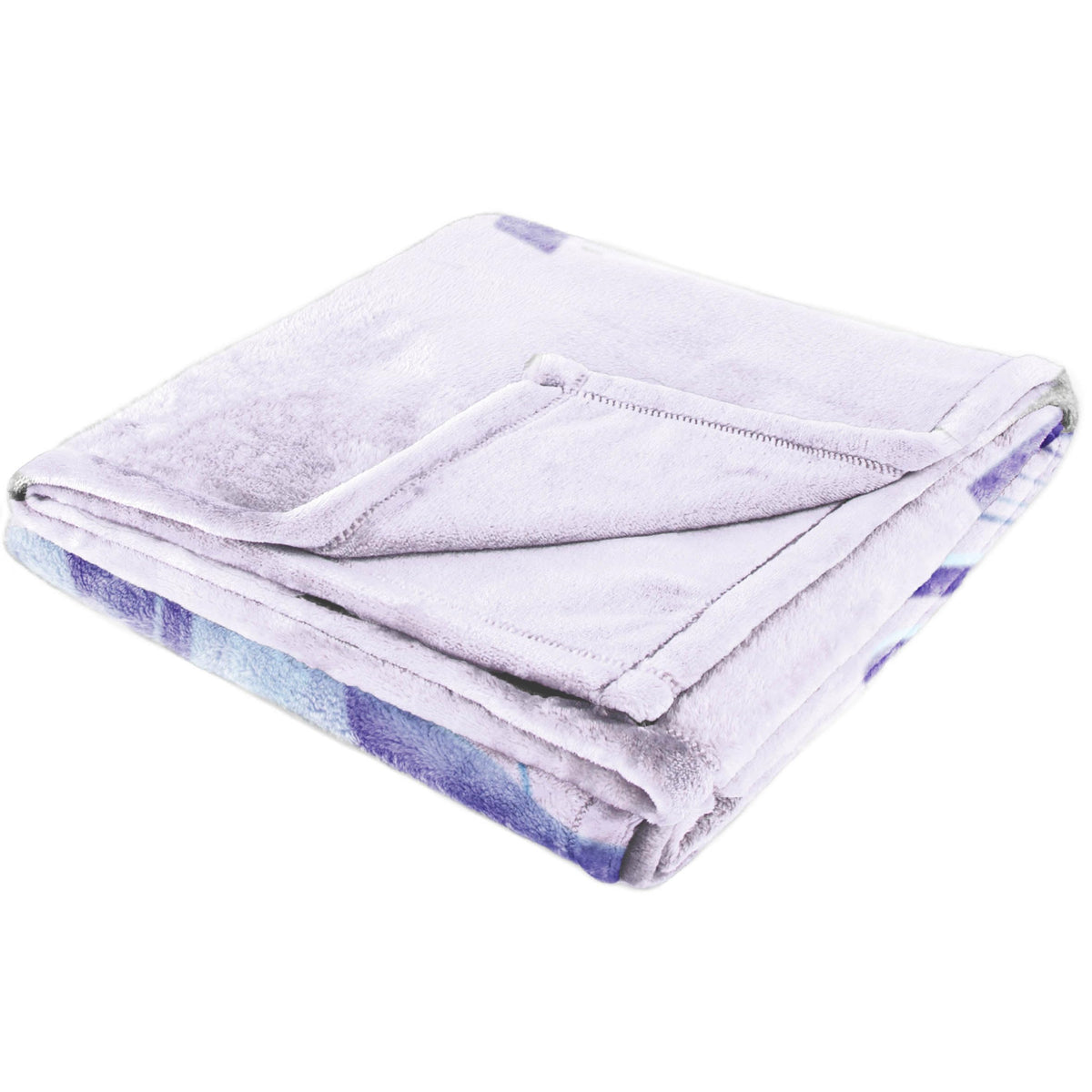 Jay Franco Kids Plush Throw Blanket – Ultra Soft Cozy Plush Fleece for Bed, Couch, Sofa, Home Décor, Official Licenseds Huntrix, Purple - Kpop Demon Hunters, 60x90 - Large Blanket