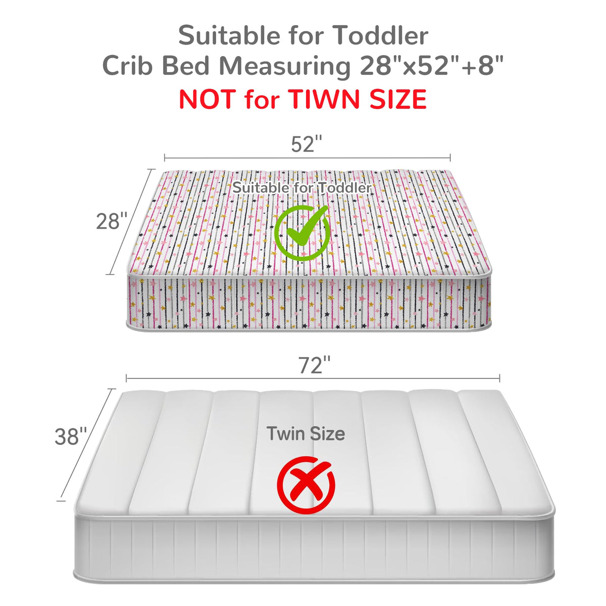 Mooreeke 4 Pieces Toddler Bedding Set - Pink Cute Space Cat Toddler Comforter Sets for Girls, Includes Comforter, Flat Sheet, Fitted Sheet and Pillowcase, Bed in A Bag for Baby Bedroom