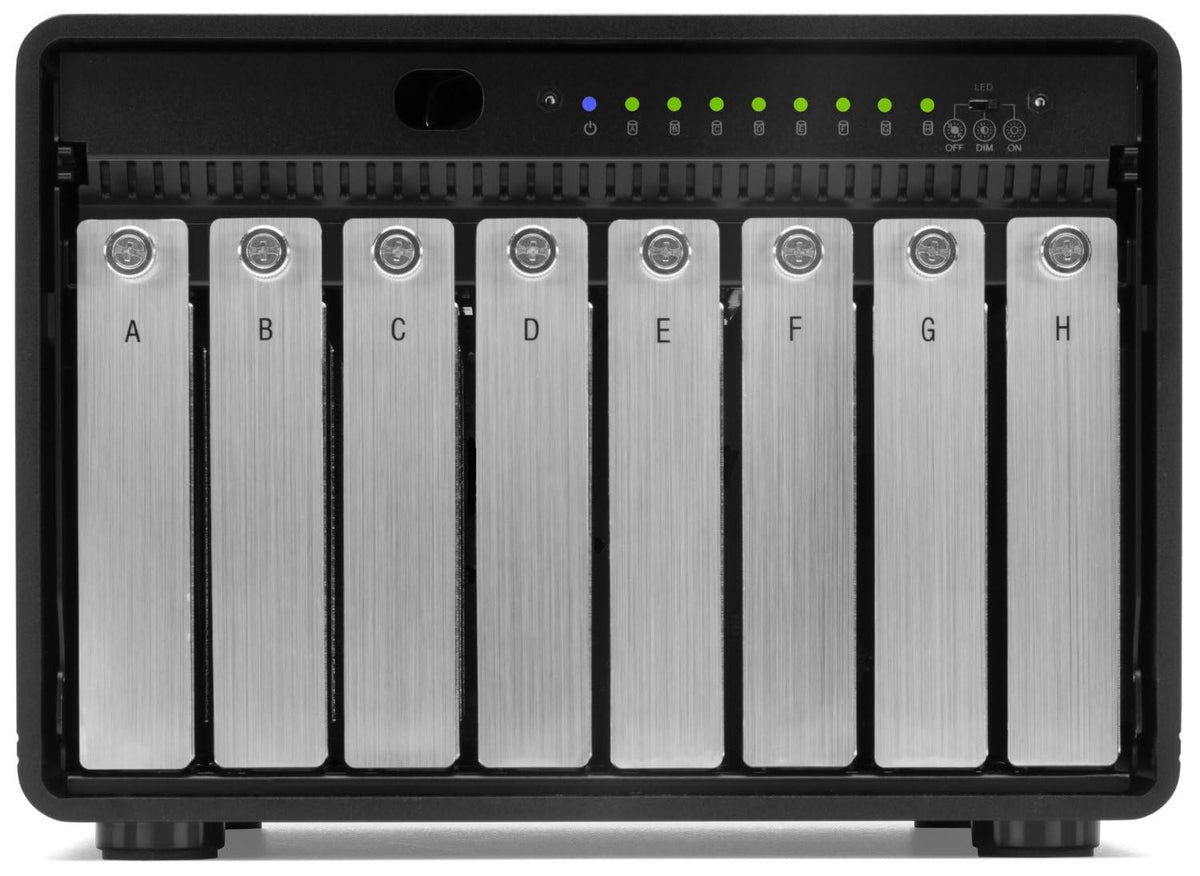 OWC ThunderBay 8 0TB Eight-Bay Thunderbolt 40Gb/s RAID 5 Storage Enclosure with SoftRAID Premium