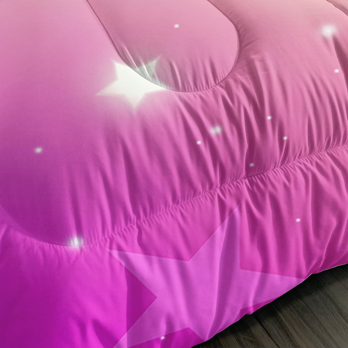 QOOMO 3Pcs Axolotl Comforter Set Twin,Kawaii Salamander Bedding Set for Teens Boys Girls,Butterfly Printed Comforter with 2 Pillowcases,Down Alternative,Soft and Lightweight
