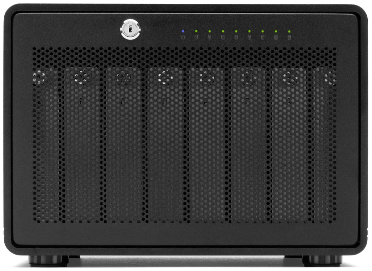 OWC ThunderBay 8 0TB Eight-Bay Thunderbolt 40Gb/s RAID 5 Storage Enclosure with SoftRAID Premium
