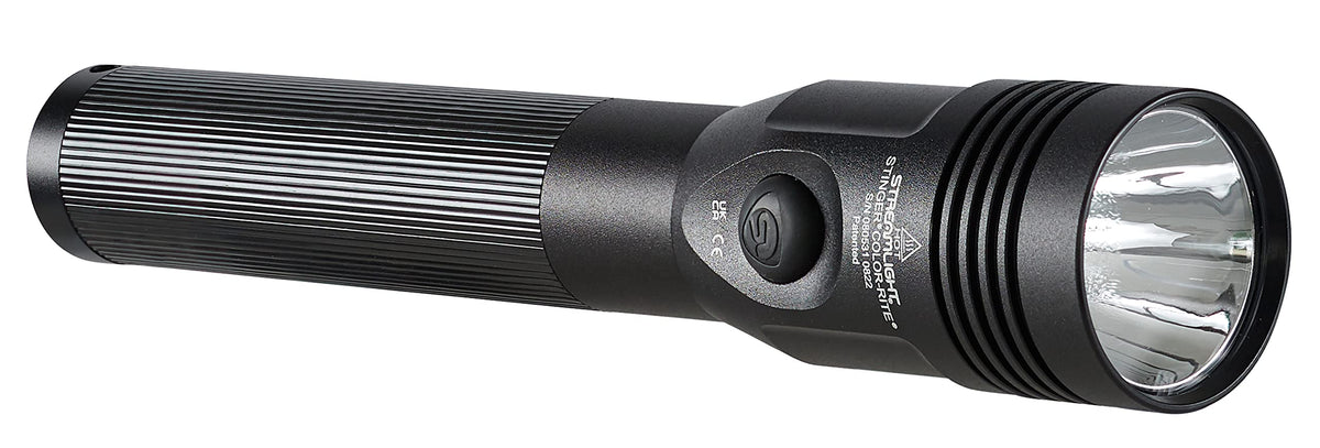 Streamlight 75498 Stinger 500-Lumen Color-Rite Rechargeable Flashlight Without Charger, Black