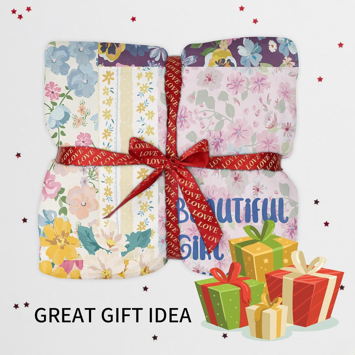 dhakalrlde for Deer in Forest Throw Blanket - Plush, Soft, Comfy, Lightweight, Warm & Fuzzy Flannel, Anti-Pilling Fabric for Couch, Bedroom, Travel & Living Room - Ideal Gift 50in×60in
