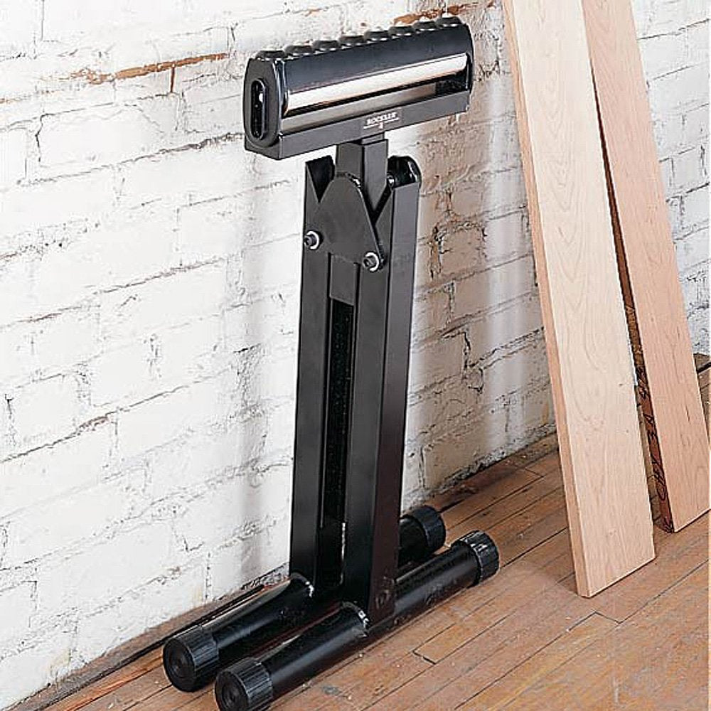 Heavy-Duty Fliptop Roller Stand - Saw Stand for Jointer, Table Saw, & More – Versatile Folding Work Stand - Roller Stands for Woodworking Flips from 2-3/8” Bearing Roller to Eightball Bearings
