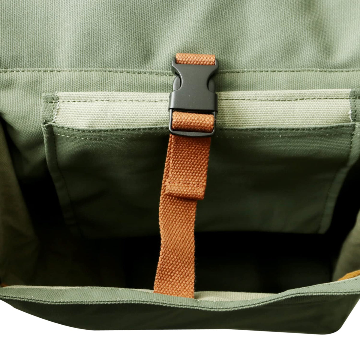 TOURBON Canvas Bike Bags Rear Rack Roll-up Bicycle Panniers Waterproof