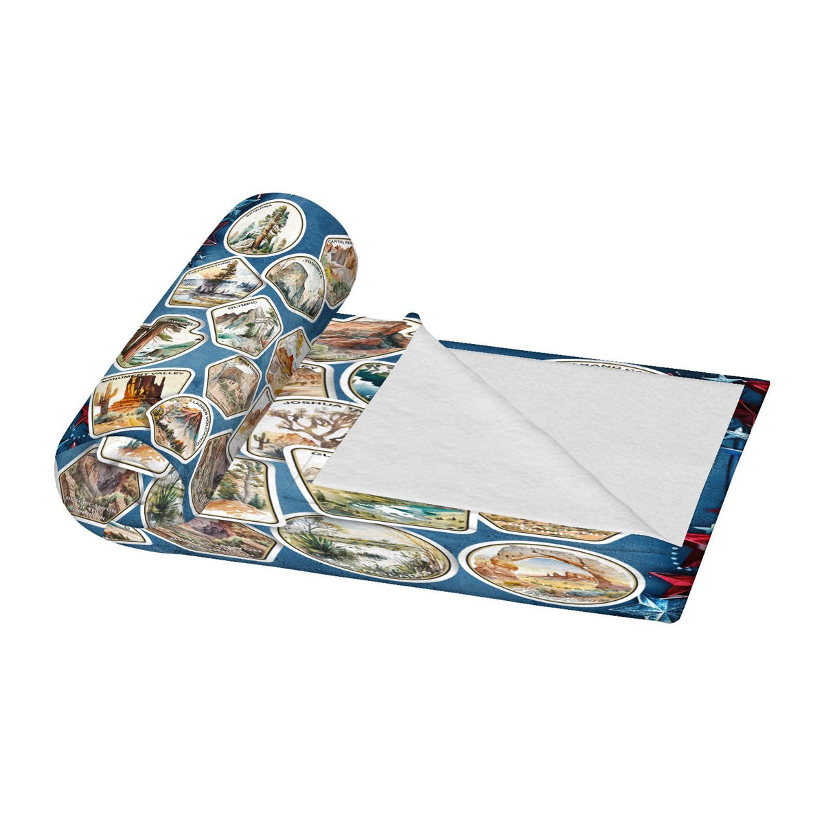 America National Park Throw Blanket for Women