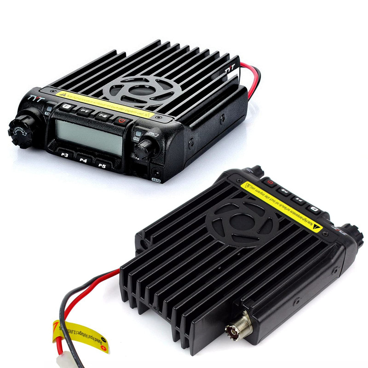 TYTTH-9000D Car Mobile Transceiver 60W VHF 2M 146MHz Ham Radio 2 Way Radio with USB Programming Cable, Black