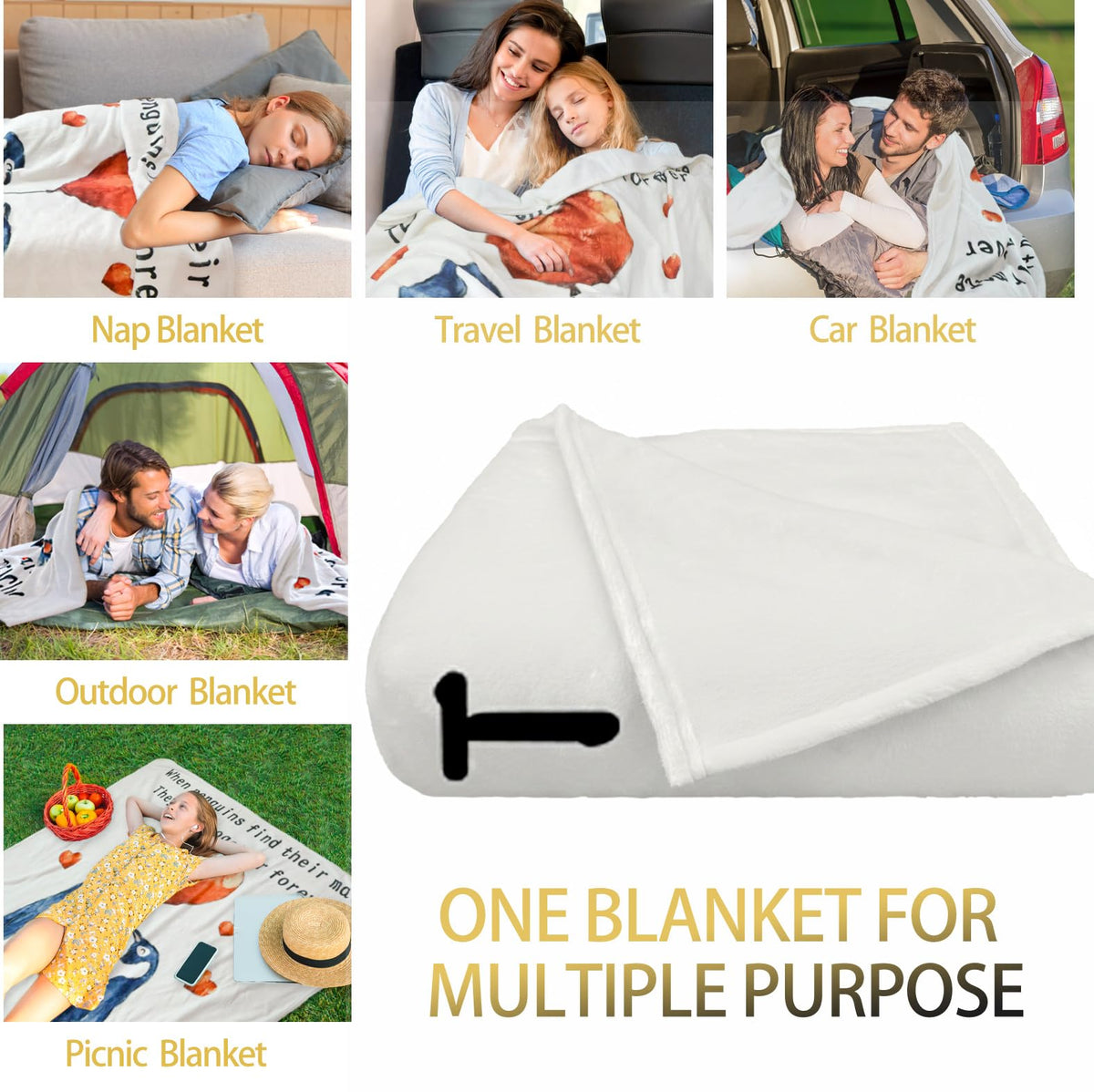 ownmysty Teacher Appreciation Gifts for Women, End of Year Thank You Retirement Graduation Birthday Gifts from Student, Teachers Blanket with Flower for Travel Couch Bed Camping Napping, 60''X 50''