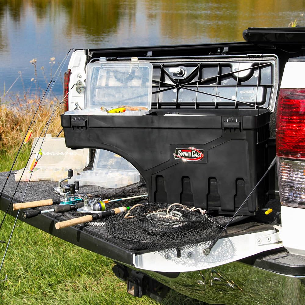 RealTruck UnderCover SwingCase Truck Bed Storage Box | SC302P | Fits 2019 - 2025 Dodge Ram 1500/2500 Passenger Side (New Body Style)