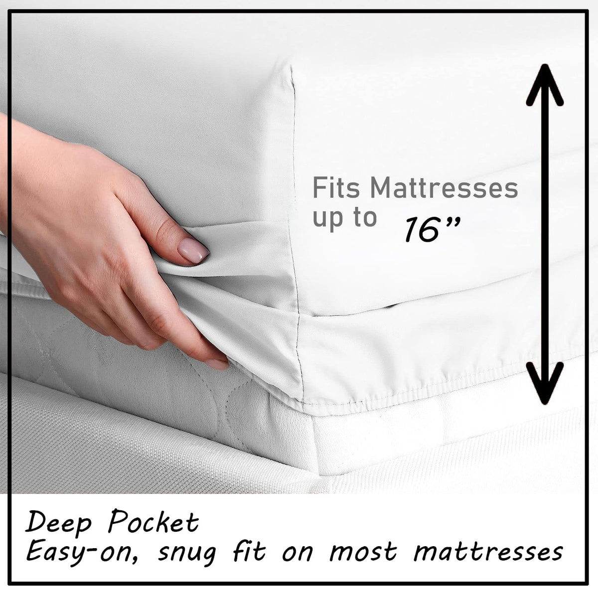 NOGAWA Ethnic Vintage Floral Sheets Queen, Boho Flower Bed Sheets, Deep Pocket & Soft Microfiber Bedding Sheets & Pillowcases 4 Piece - Fitted Sheet & Flat Sheet & 2 Pillow Cases