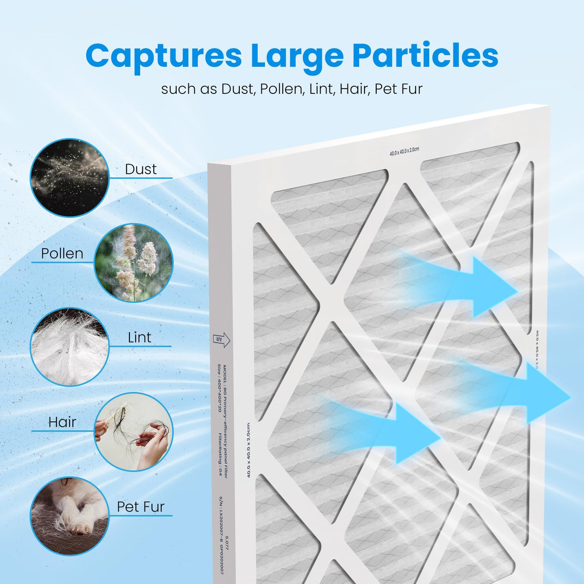 CADPXS Shield-550 Air Scrubber Grey and 2 Pack MERV-10 Filters Bundle