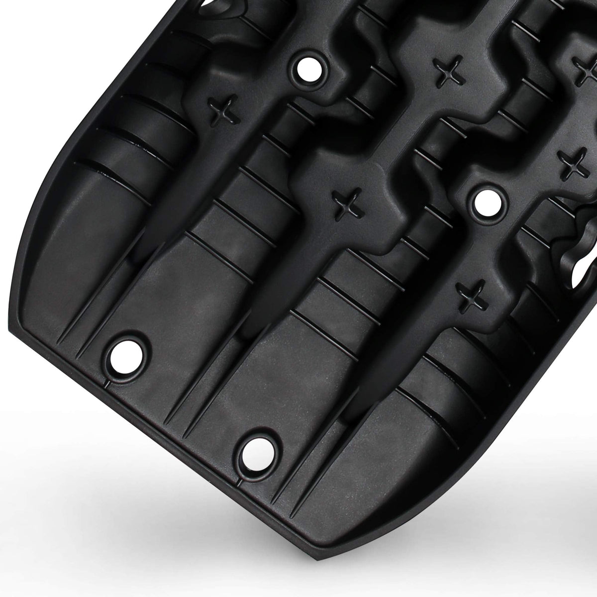 X-BULL New Recovery Traction Tracks Sand Mud Snow Track Tire Ladder 4WD (Black,3gen)