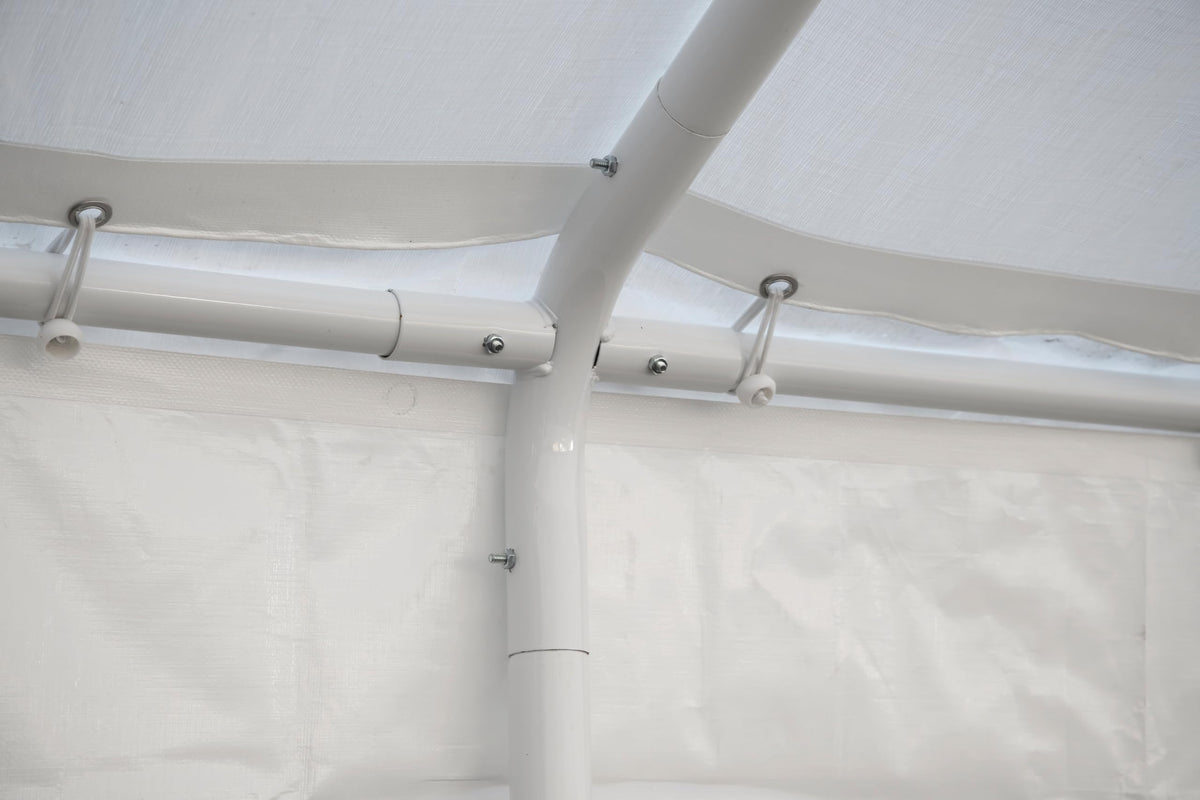 ShelterLogic SuperMax™ 18 x 40 x 11 ft White Canopy Enclosure Kit (Fr Rated - Frame And Canopy Sold Separately)