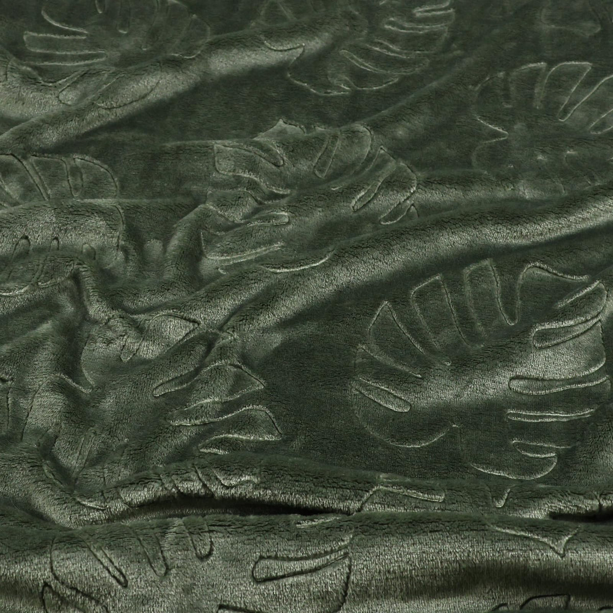 VigorSpring Soft Flannel Fleece Throw Blanket - 60x80 Inch,Olive Green