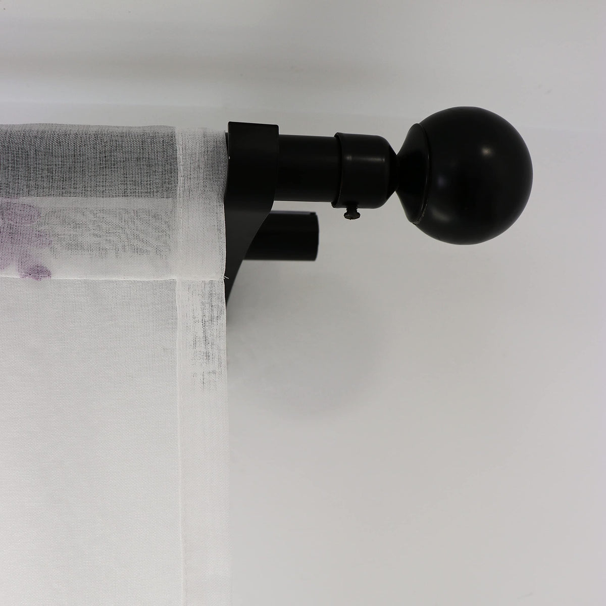 SLOW SOUL Set of 2 Panels Lavender Purple Flower Sheer Curtains Faux Linen Semi Sheer Window Curtains Drapes for Bedroom Living Room Rod Pocket 56W X 72L inch