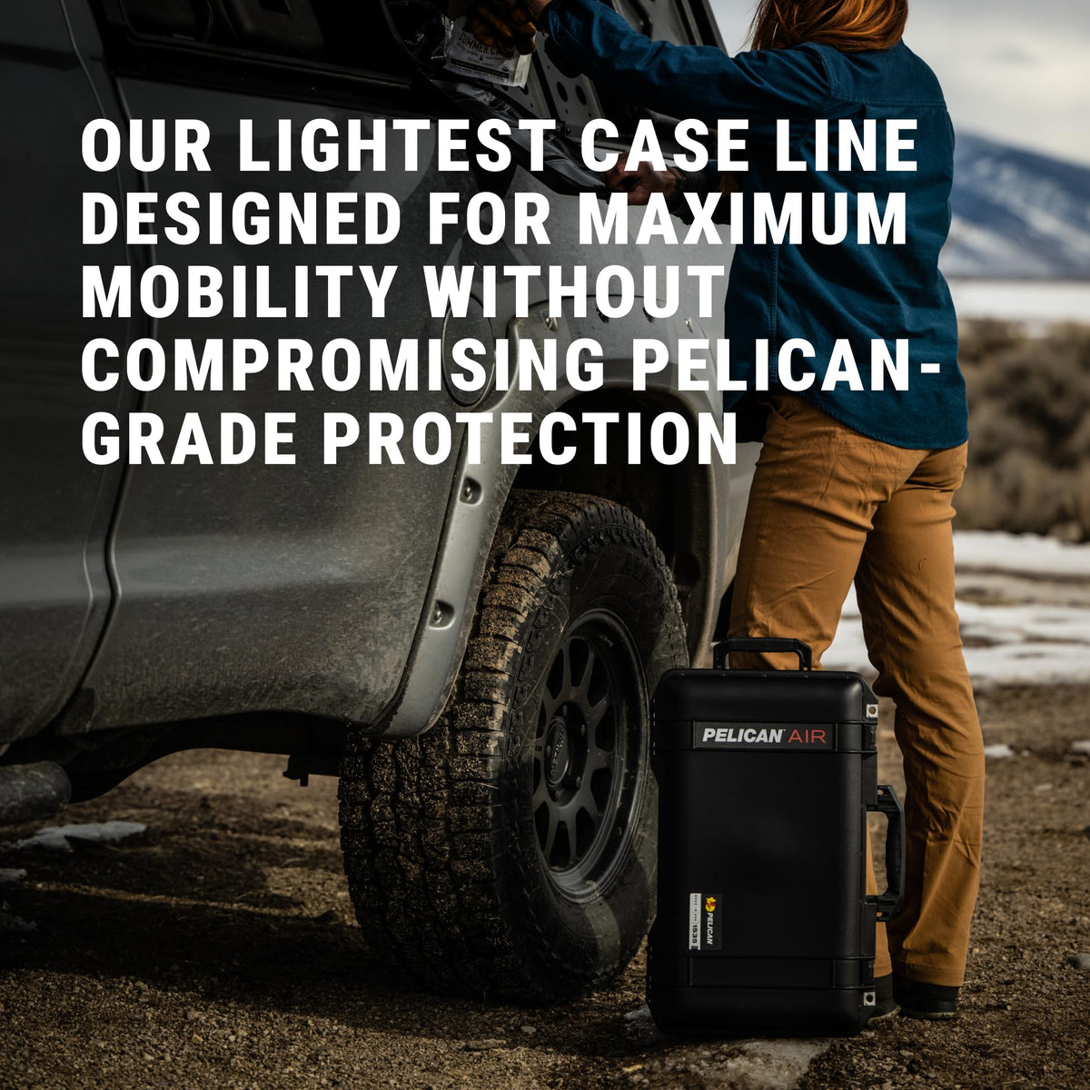 Pelican 1626 Air Case No Foam (Black)