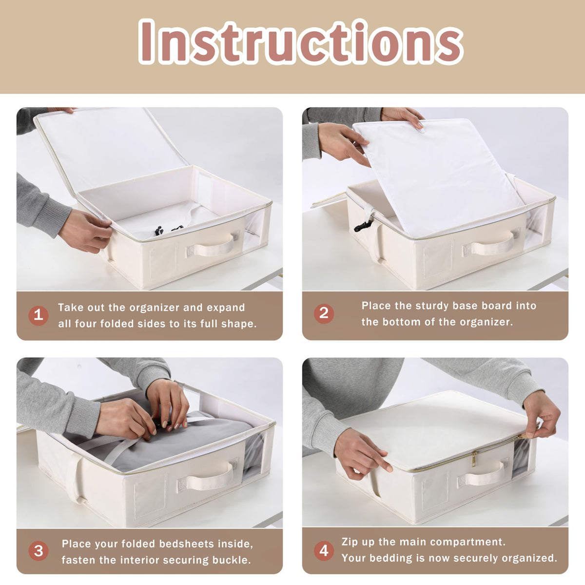 Sassy Sheet Organizer (White)