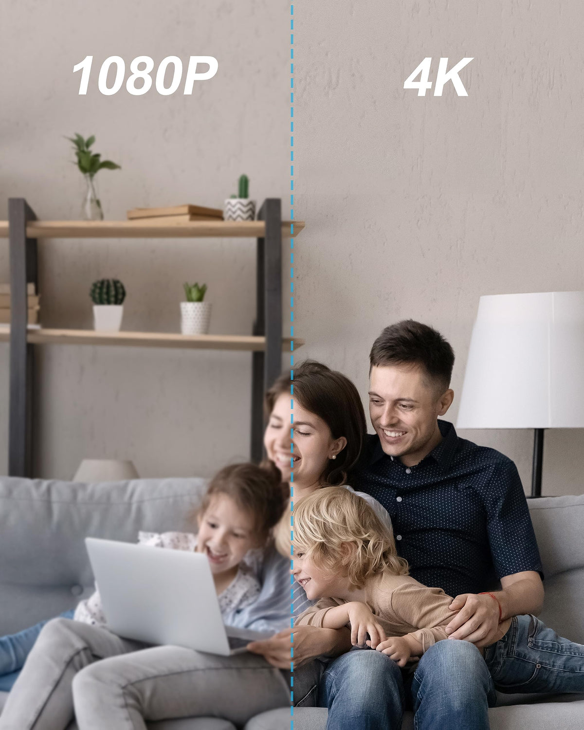 Swann AllSecure4K Wireless Security Kit with 3X Wire-Free Cameras & NVR Tower