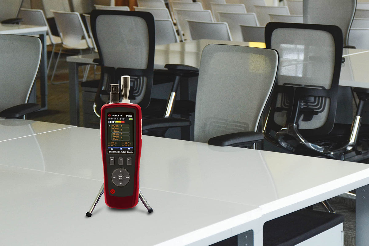 Triplett EPC600 Handheld Environmental Particle Counter and Air Quality Monitor
