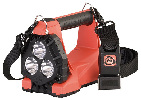 Streamlight 44311 Vulcan 180 LED Rechargeable Lantern AC/DC Charger 1200 Lumen, Orange - 1200 Lumens