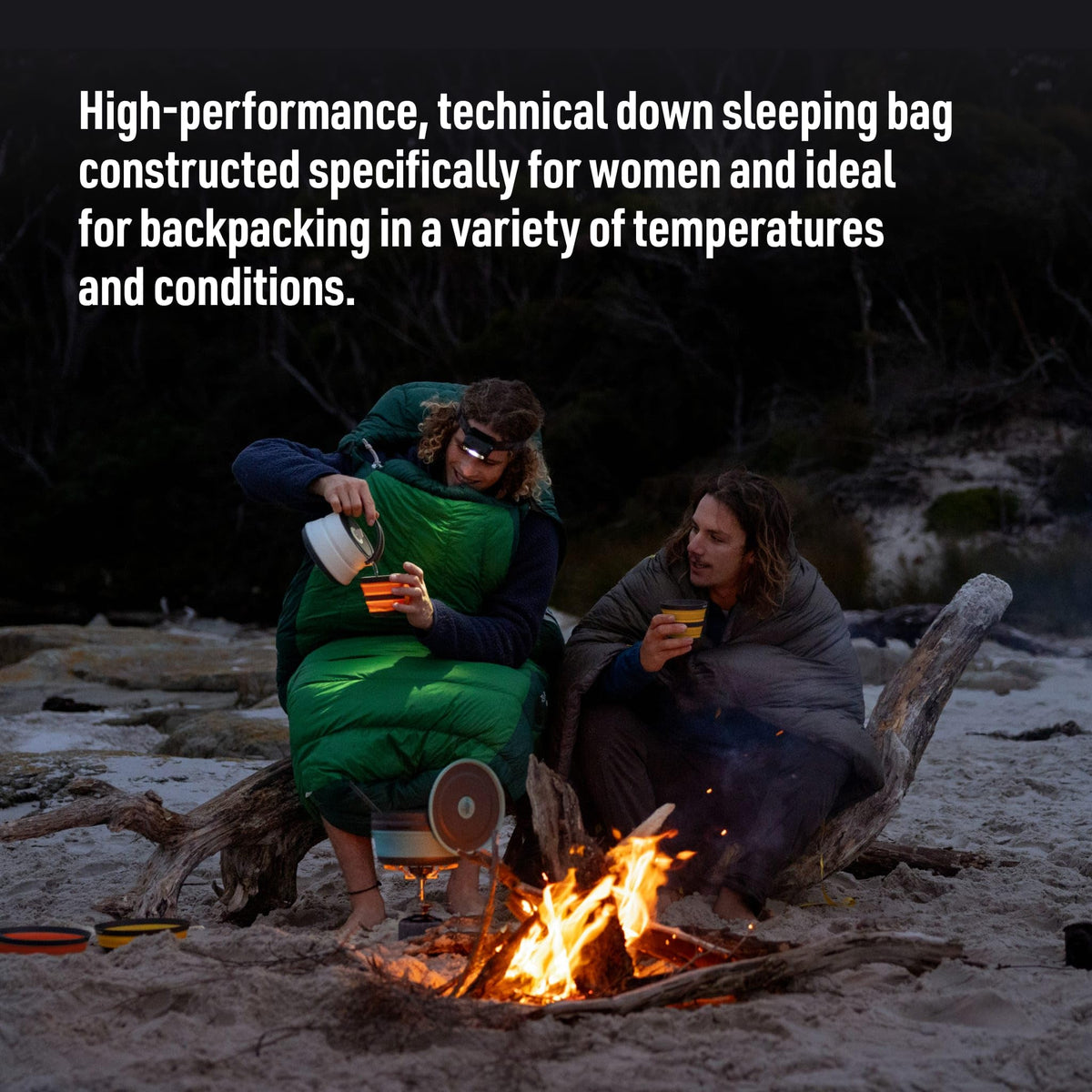 Sea to Summit Ascent Women's Down Sleeping Bag, 15-Degree, Regular