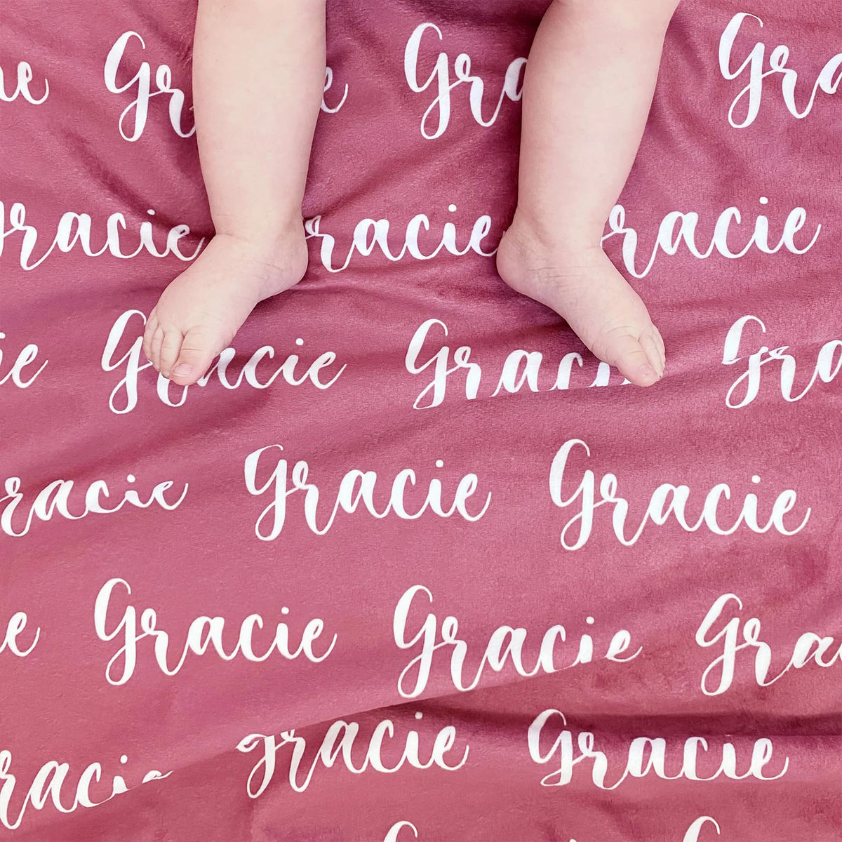 Yofair Ships Next Day, Personalized Baby Blanket with Name Custom Blanket with Letter Words Soft Plush Flannel Throw Blanket for Baby Kids Adults Friends Families