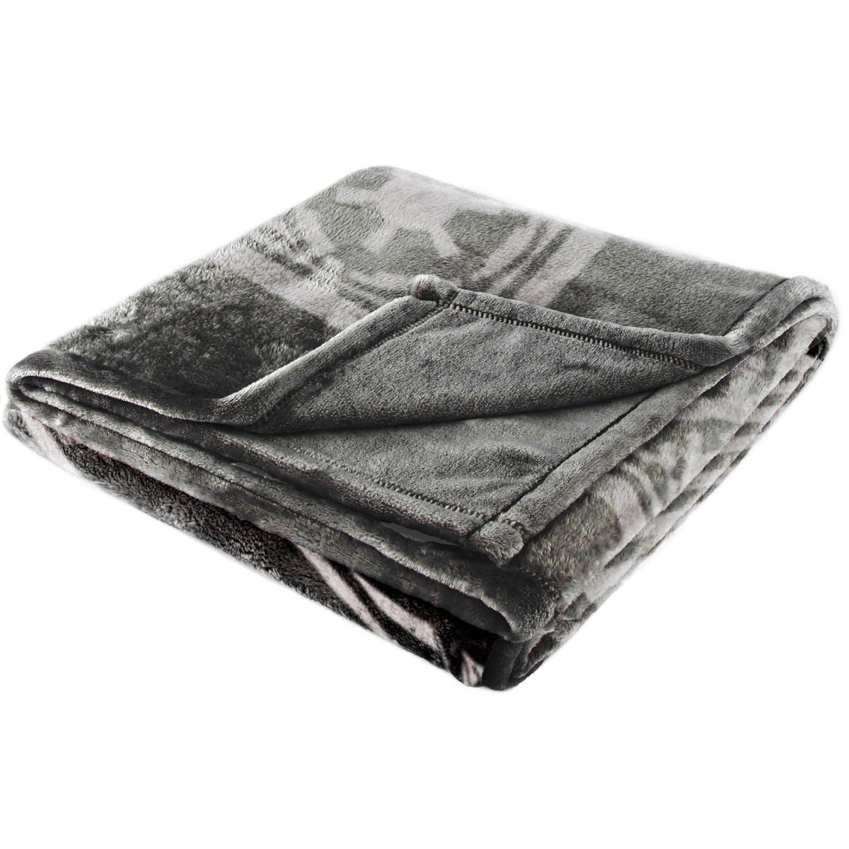 Jay Franco Kids Plush Throw Blanket – Soft & Comfy 50x70 Inches Throw for Couch or Bed – Cozy Home Décor for Living Room & Bedroom, Black - Star Wars