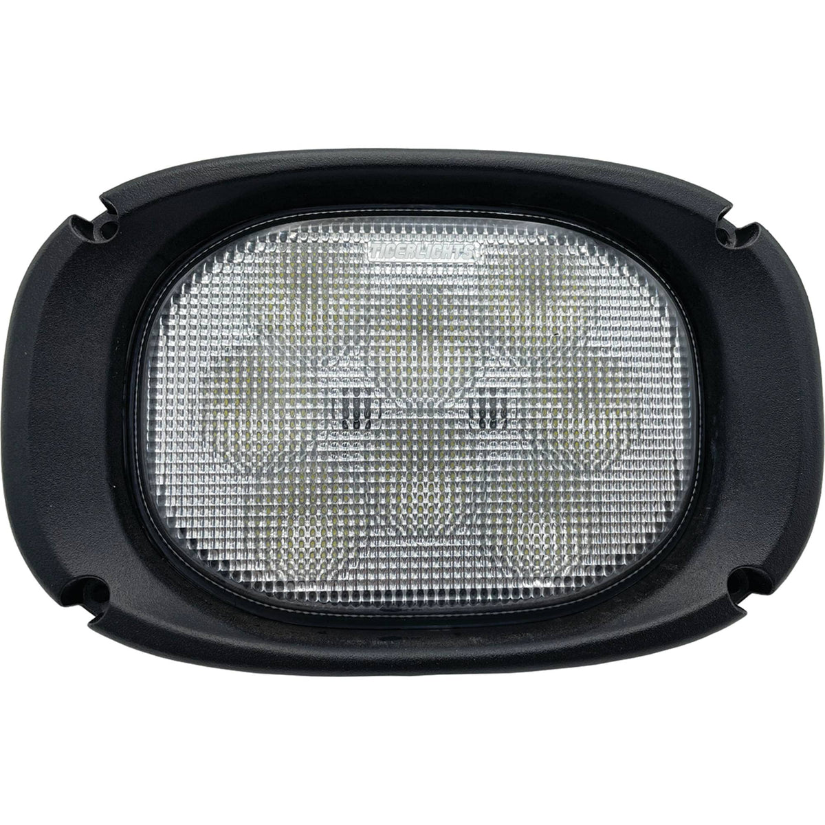 Tiger Lights TL855 Flush Mount Rectangular LED Light Compatible With/Replacement For Mustang 2066, 2076 and 2086 skid steers, Gehl 4840, 5640, 7600, 7800, SL4640, SL4640E, SL4840, SL4840E, SL5640